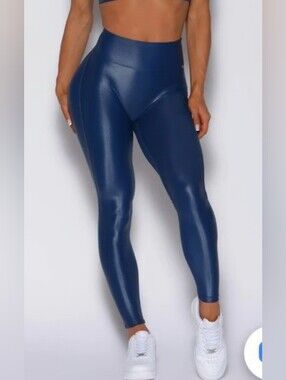 bombshell sportswear leggings Blue Gloss Size XS/S ? Activewear